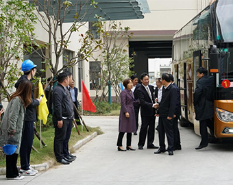 眾旺億元項(xiàng)目竣工，如皋市市長前往眾旺參觀